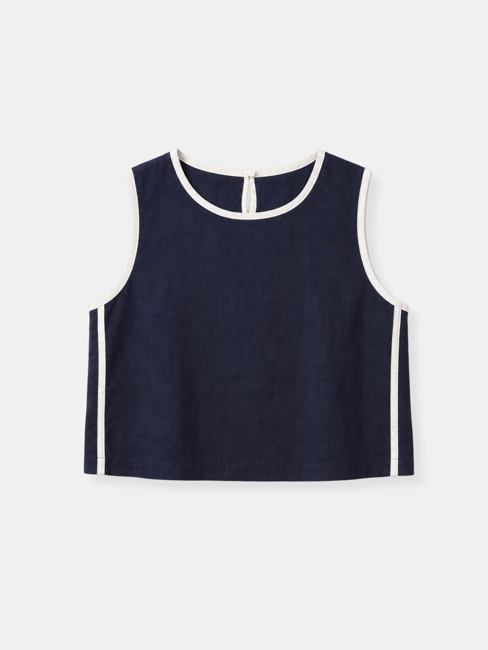 BELLA DAHL
CONTRAST KEYHOLE TANK | NAUTICAL NIGHT